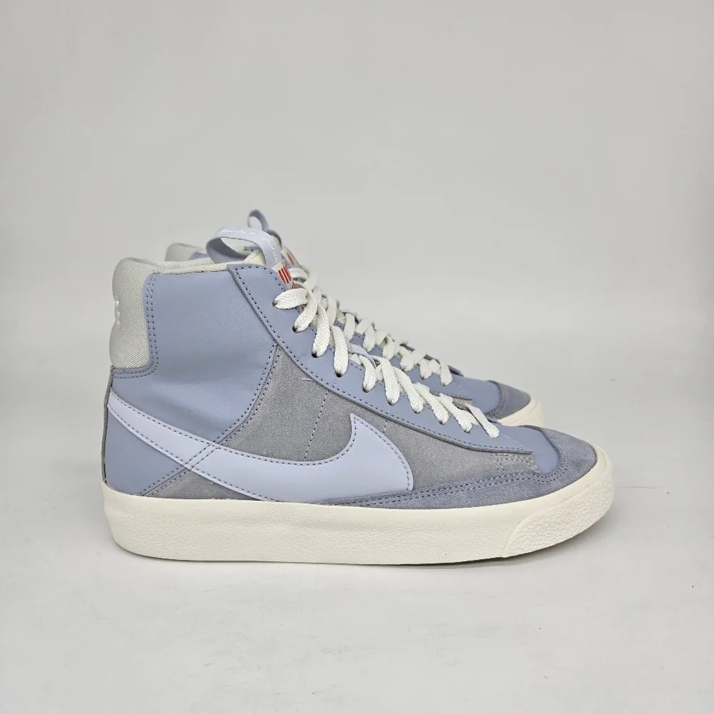 Nike Blazer Mid '77 Dance 'Blue Whisper Grey' Kids Shoes Size 4.5Y